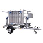 Steigeraanhanger met ALX Rolsteiger 135 x 250 x 6,2m WH, Doe-het-zelf en Bouw, Steigers, Verzenden, Nieuw