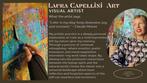 Laura Capellini -  WILD GREEN  (XL) Acrylic on canvas -, Antiek en Kunst