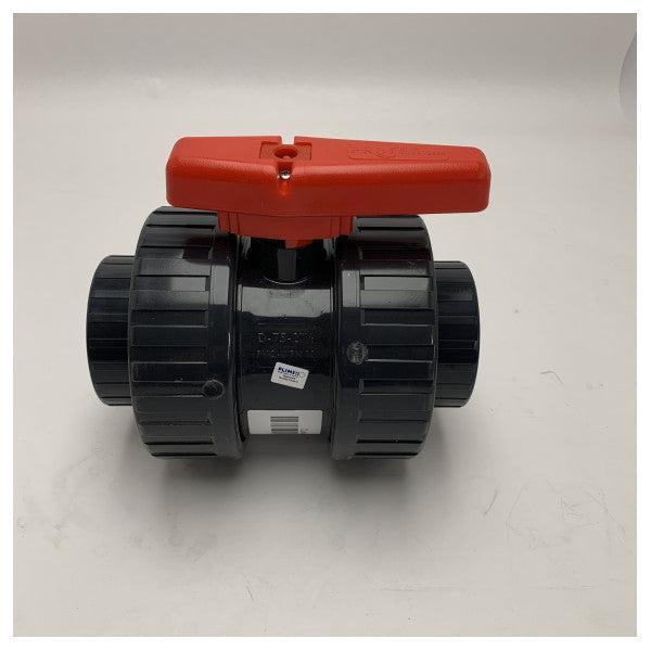 Bieden: De Profec Safe D-75-2,5 PVC-U PN 10 Ball Valve - Du, Watersport en Boten, Bootonderdelen, Ophalen of Verzenden