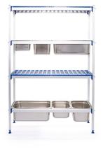 Aluminium Opbergrek Voor GN Containers, Hendi, 1120x355x(h)1, Zakelijke goederen, Ophalen of Verzenden, Nieuw in verpakking