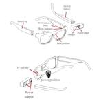 Bril Camcorder - Security Camera DVR Glasses 1080p, Audio, Tv en Foto, Verzenden, Nieuw