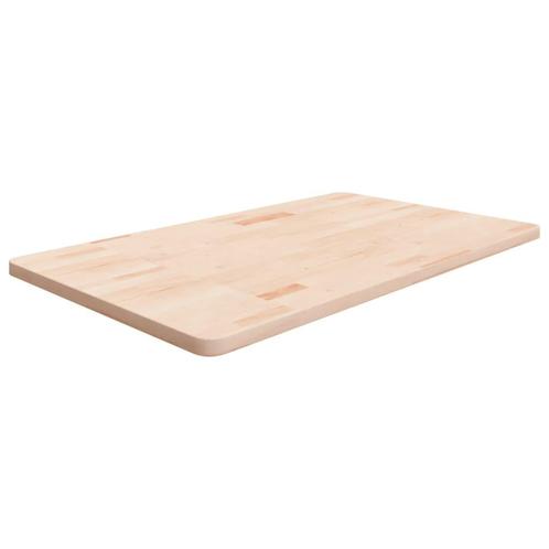 vidaXL Wastafelblad 100x60x2,5 cm onbehandeld massief, Huis en Inrichting, Keuken | Keukenelementen, Nieuw, Verzenden