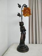 Lampe de table - Bronze, Antiquités & Art