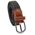 Fako Fashion - Elastische Gevlochten Riem - Damesriem -, Kleding | Dames, Riemen en Ceinturen, Verzenden, Nieuw