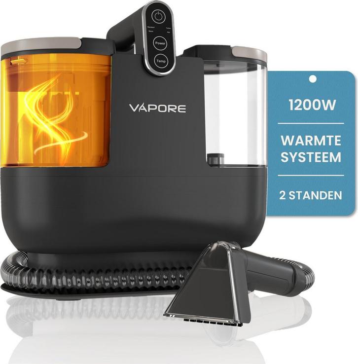 2dekans | Vapore Tapijtreiniger - Draagbare Vlekkenreiniger, Elektronische apparatuur, Stofzuigers, Ophalen of Verzenden