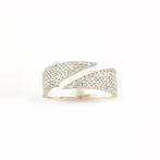 Ring - 14 karaat Witgoud -  0.57 tw. Diamant  (Natuurlijk), Bijoux, Sacs & Beauté, Bijoux anciens