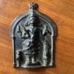 Virabhadra op bronzen paneel - Bronzen - India - 19e eeuw