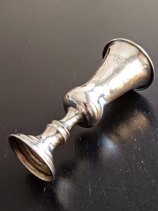 Bokaal - Sterling - Joodse Kiddushbeker 1919, Antiek en Kunst, Antiek | Zilver en Goud