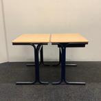 Tweedehands complete set van 10 stuks schooltafels, (stip, Huis en Inrichting, Tafelonderdelen, Gebruikt
