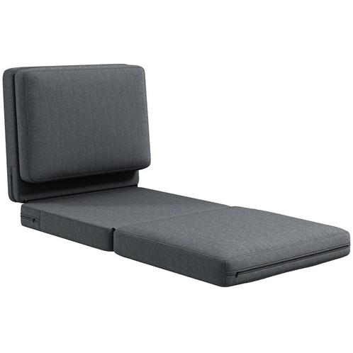 TRUUSK Vloersofa 3-in-1 Opvouwbaar Slaapbank - Fluweelachtig, Huis en Inrichting, Fauteuils, Verzenden