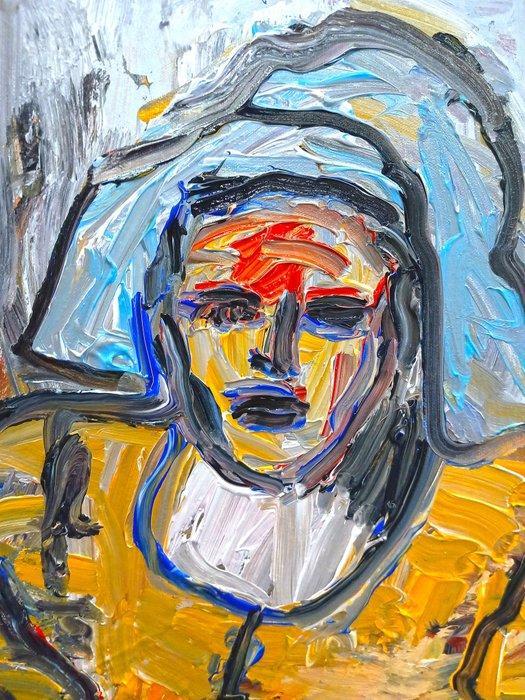 0xec6d0 (XX-XXI) - La Laitière, Antiek en Kunst, Kunst | Schilderijen | Modern