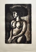 Georges Rouault (1817-1958) - Fille au Grand Chapeau