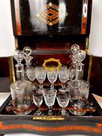 Drankkast - Kristal, Mahonie, Pear