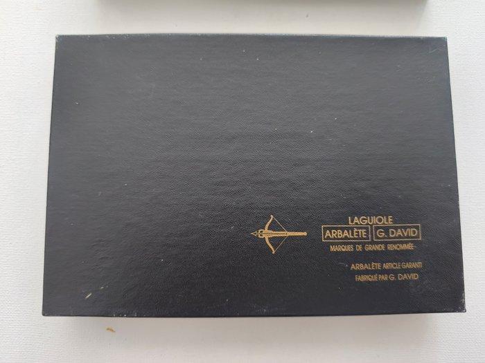 arbalète laguiole G.DAVID 1982 - G.DAVID - Tafelmes (2) -, Antiquités & Art, Antiquités | Ustensiles de cuisine