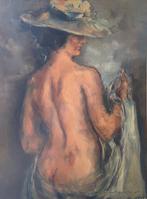 Georges De Koker - De vrouw met doek en hoed