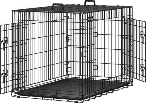 Opvouwbare hondenkooi zwart, Dieren en Toebehoren, Hondenhokken, Nieuw, Ophalen of Verzenden