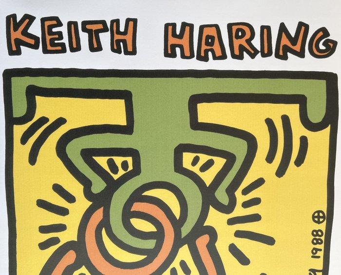 Keith Haring - Keith Haring Düsseldorf 1988 - Jaren 1980, Antiquités & Art, Art | Objets design