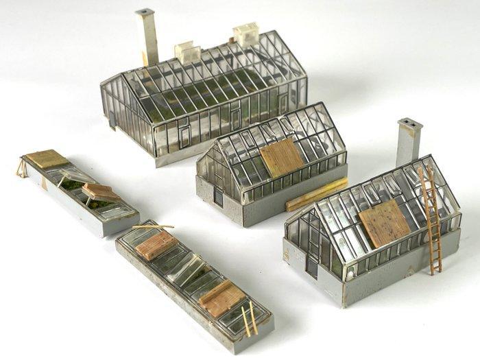 Faller, Kibri, Pola H0 - Modeltreingebouwen (15) - set, Hobby en Vrije tijd, Modeltreinen | H0