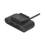 Belkin BoostCharge 4-Port USB Power spliter zwart, Belkin, Nieuw, Ophalen of Verzenden