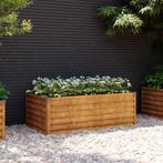 vidaXL Verhoogde tuinbak 100x50x36 cm cortenstaal, Tuin en Terras, Verzenden, Nieuw
