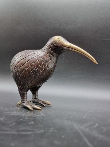 Statue, Vintage Kiwi Chick Bronze - 0 cm - Bronze