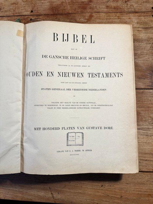 (Gustave Dore, Illustr.) - Bijbel - Statenbijbel - oude en, Antiek en Kunst, Antiek | Boeken en Manuscripten