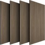 tectake Akoestische panelen Sonic Wall houtlook - donker eik, Verzenden, Nieuw