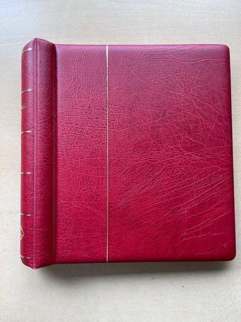 Pays-Bas - 2 Leuchtturm Albums I + II couleur Rouge, Postzegels en Munten, Postzegels | Nederland
