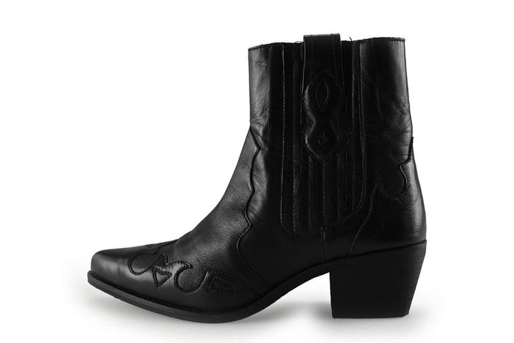 Manfield Cowboy laarzen in maat 40 Zwart | 5% extra korting, Kleding | Dames, Schoenen, Zwart, Gedragen, Verzenden
