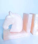 Boekensteunen - paard - Albast