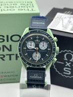 Omega x Swatch - MoonSwatch - Mission on Earth - Sans prix, Handtassen en Accessoires, Horloges | Heren, Nieuw