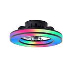 Ventilateur de plafond avec LED Brilliant Mondello - noir -, Verzenden