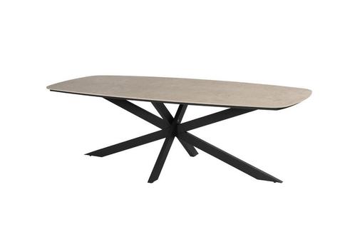 Taste by 4 Seasons Prado tuintafel antraciet met keramisch, Tuin en Terras, Tuinsets en Loungesets