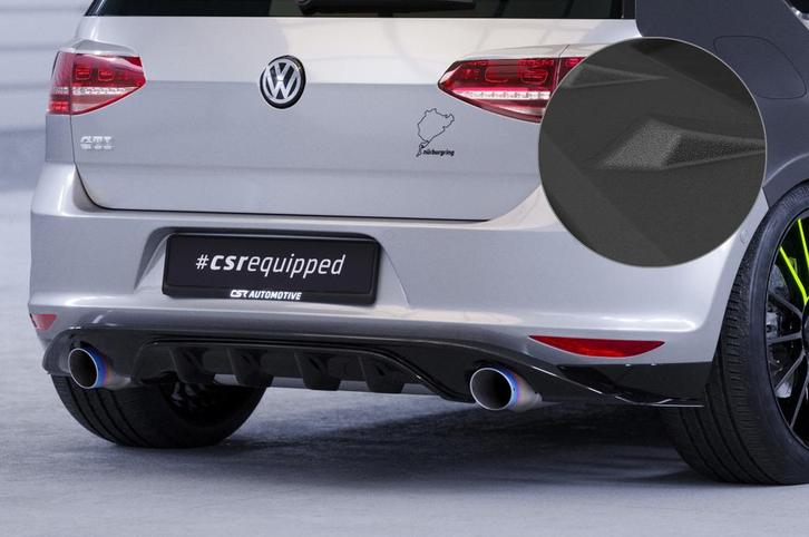 Achterskirt voor VW Golf 7 basis/GTI/GTD/GTE/e-Golf HA266-S, Auto-onderdelen, Carrosserie, Nieuw, Verzenden