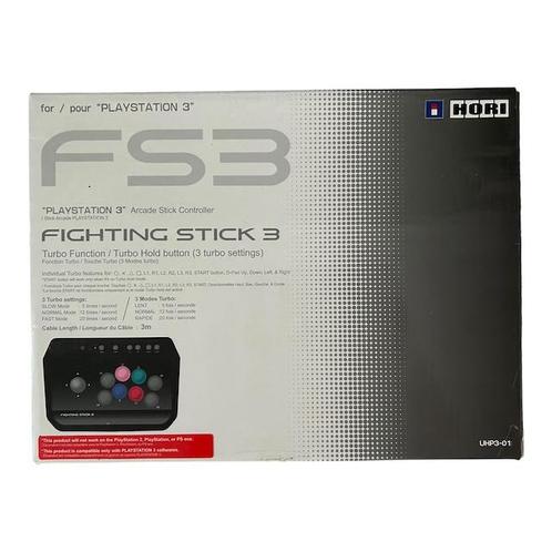 Fighting Stick 3 For Playstation 3 Hori (BOXED) (PS3), Games en Spelcomputers, Spelcomputers | Sony Consoles | Accessoires, Verzenden