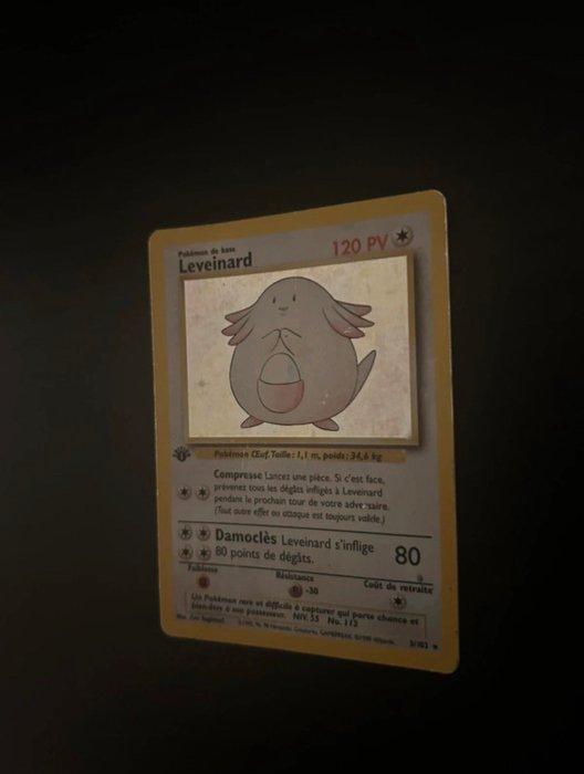 Pokémon - 1 Card - Chansey 3/102 Holo, First edition, Secret, Hobby en Vrije tijd, Verzamelkaartspellen | Pokémon