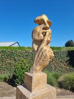 Beeldje - The whispering man - 78 cm - Polystone