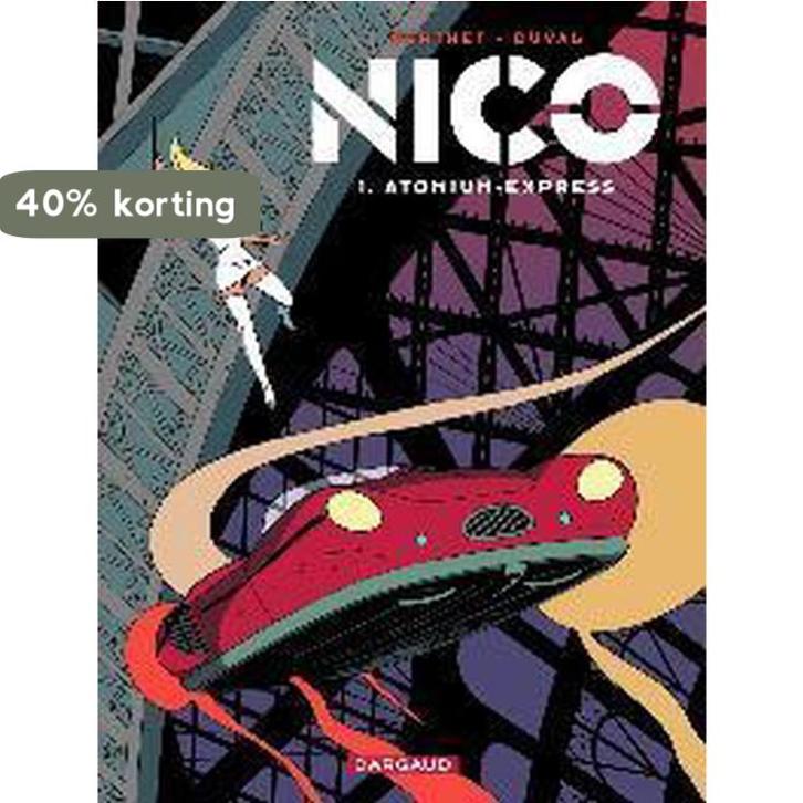 Nico 01. atomium-express 9789085581581 ... Berthet, Boeken, Stripverhalen, Zo goed als nieuw, Verzenden