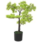vidaXL Kunstplant met pot cipres bonsai 60 cm groen, Verzenden, Nieuw