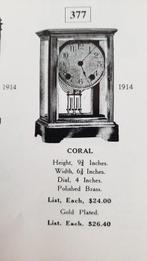 Horloge à quatre verres - Laiton - 1910-1920, Antiek en Kunst