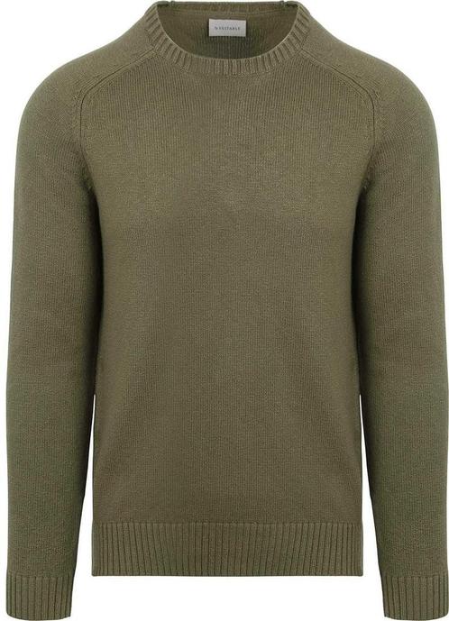Suitable Pullover Raw Olijfgroen maat Maat 52/54 (L) Heren, Kleding | Heren, Truien en Vesten, Nieuw, Maat 52/54 (L), Verzenden