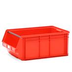 Gebruikte Magazijnbak kunststof met grijpopening stapelbaar, Doe-het-zelf en Bouw, Kratten en Dozen, Ophalen of Verzenden, Gebruikt