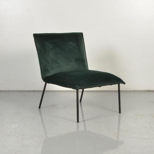 Fauteuil Frontseat - Groen - 4-poot onderstel, Huis en Inrichting, Stoelen, Gebruikt, Ophalen of Verzenden