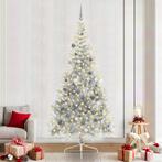 vidaXL Kunstkerstboom met decoratieve touwlichten Zilver 240, Diversen, Verzenden, Nieuw