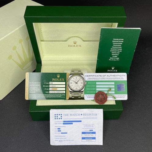 Rolex - Oyster Perpetual - 116034 - Unisexe - 2009, Handtassen en Accessoires, Horloges | Heren