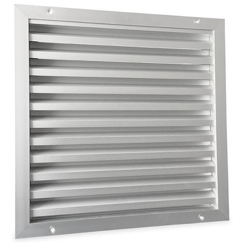 Buitenmuurrooster aluminium (LxH) 500x500mm, Doe-het-zelf en Bouw, Ventilatie en Afzuiging, Nieuw, Verzenden
