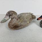 Appelant canard - Lokeend (2) - Bois, Bois peint à la main