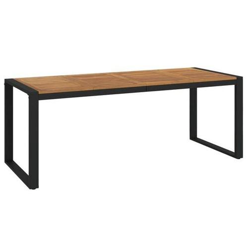 Acaciahouten Tuintafel 200cm - Tweede Kansje - Industriee..., Tuin en Terras, Tuintafels, Nieuw, Verzenden