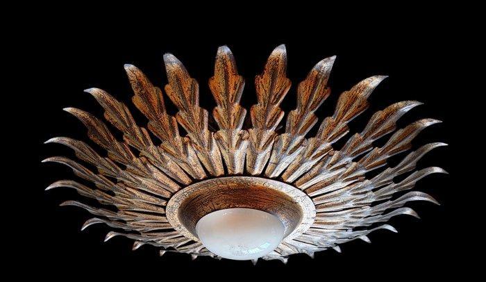 Plafonnier - fer forgé, Antiek en Kunst, Antiek | Verlichting
