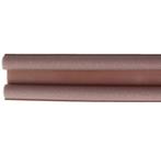 AMIG tochtstrip Ø30x1000 mm polyethyleen Bruin, Nieuw, Overige materialen, Klink of Kruk